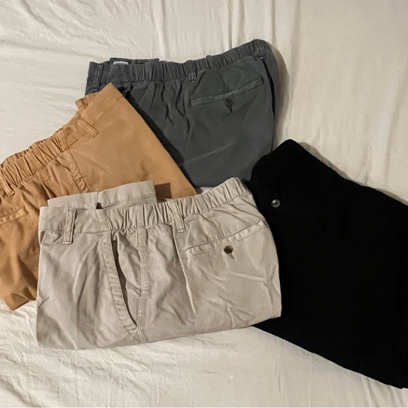 Old Navy Ankle & Cropped Pants - Black, Gray, Beige, Tan - Picture 2 of 7